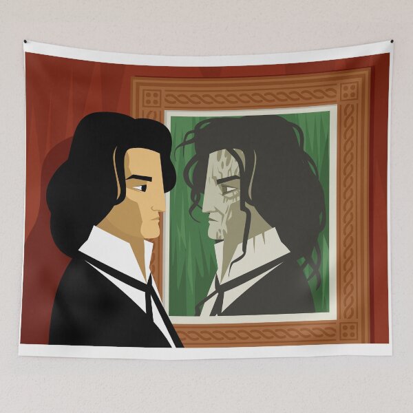 Item preview, Dorian watching his cursed portrait designed and sold by matintheworld ( delcarmat ).