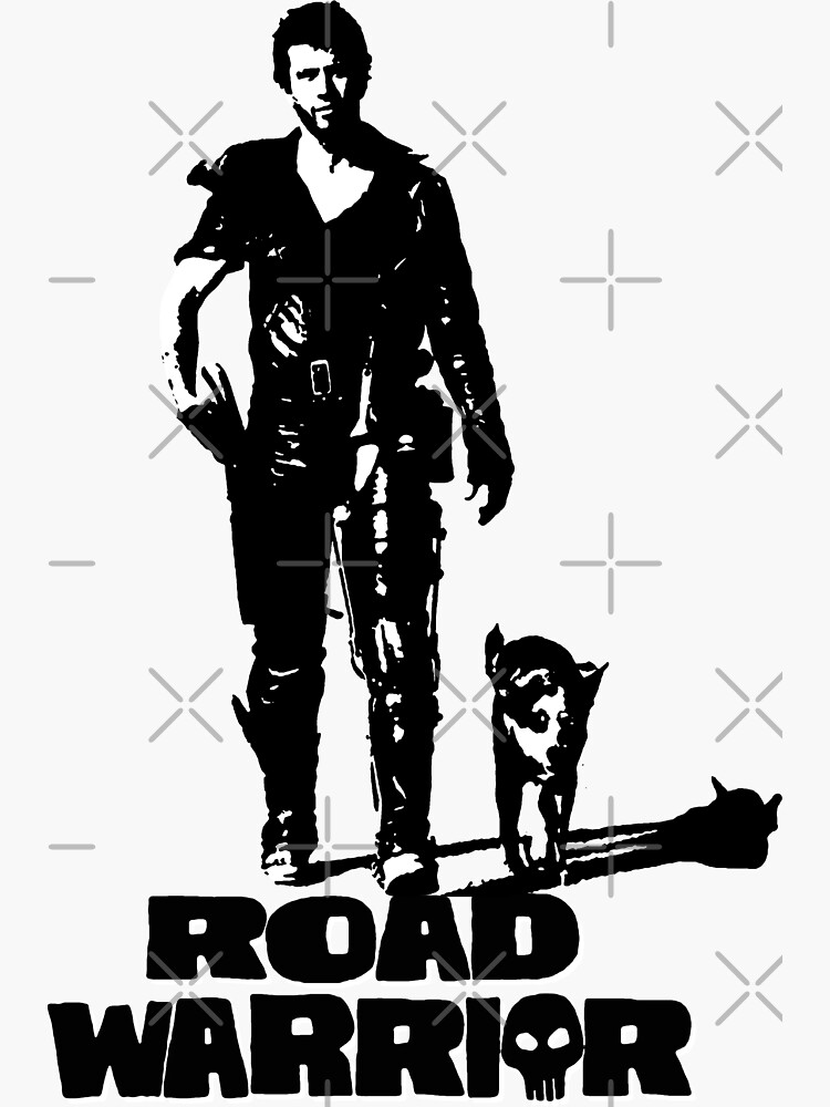 "Road Warrior" Sticker for Sale by derP Redbubble