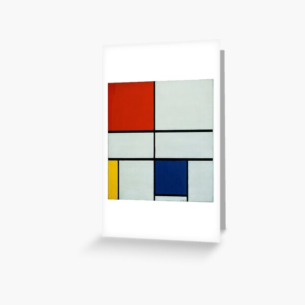 Item preview, Composition C (No. III) with Red, Yellow and Blue, 1935. designed and sold by DarkMatter2016.