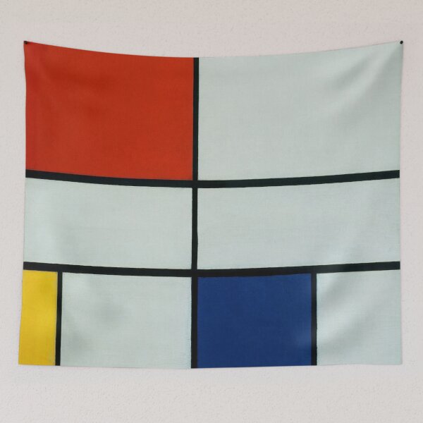 Item preview, Composition C (No. III) with Red, Yellow and Blue, 1935. designed and sold by DarkMatter2016.