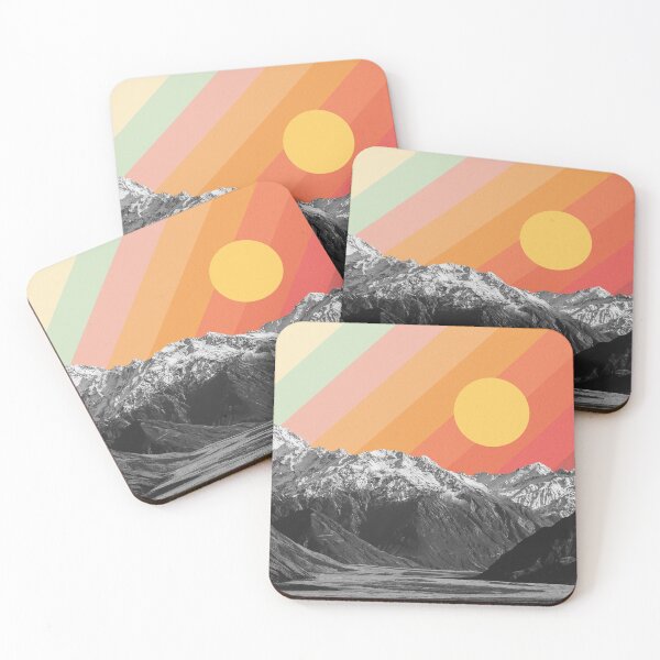 Item preview, Retro Vintage Mountain Landscape designed and sold by ind3finite.