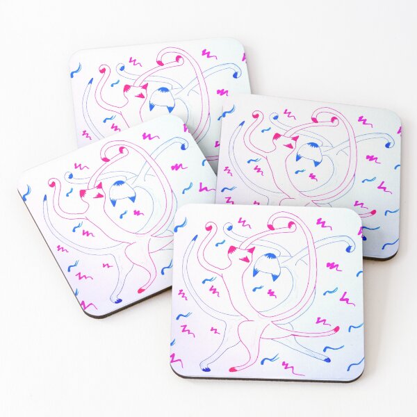 Item preview, Jazz Dance Cats designed and sold by CoffeyCatsArt.