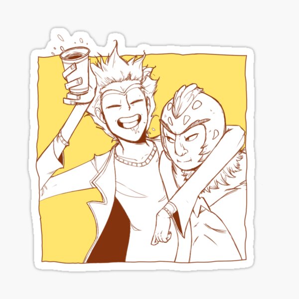Wubba Lubba Dub Dubbbbbbb Sticker