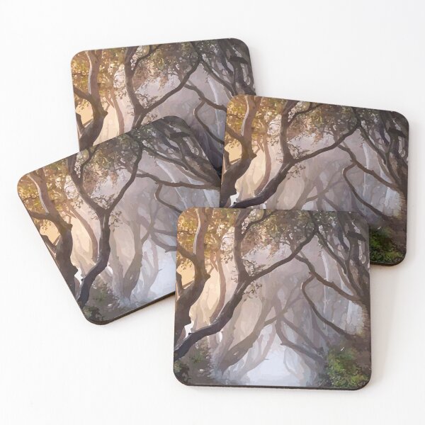 Item preview, Woodland Drive vectorscape in 250 spot colours designed and sold by carlarmes.