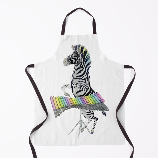 Item preview, Zebra Playing a Xylophone designed and sold by AuntieBetty.