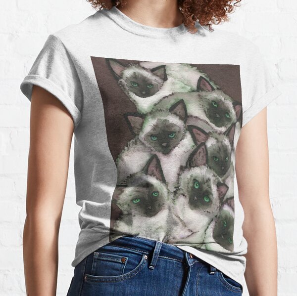 Siamese Kittens Classic T-Shirt