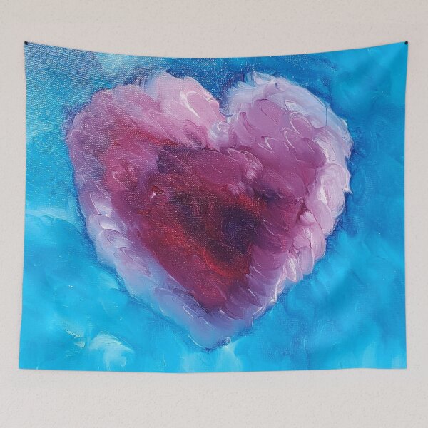 Item preview, Yours truly oil painting by Tabitha Kremesec  designed and sold by Tabitha Kremesec.