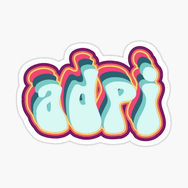 Alpha Delta Pi Sticker Sticker