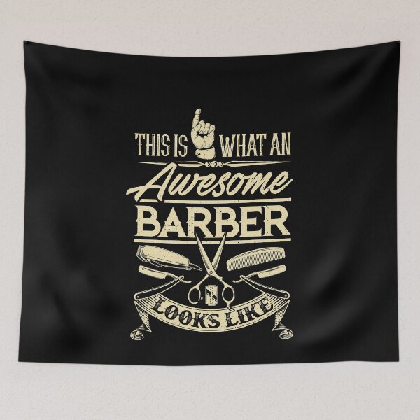 Item preview, Barber Hairdresser Hairstylist Barbershop designed and sold by Pummli.