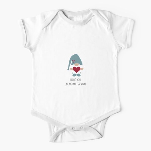 Gnome Short Sleeve Baby One Piece Redbubble