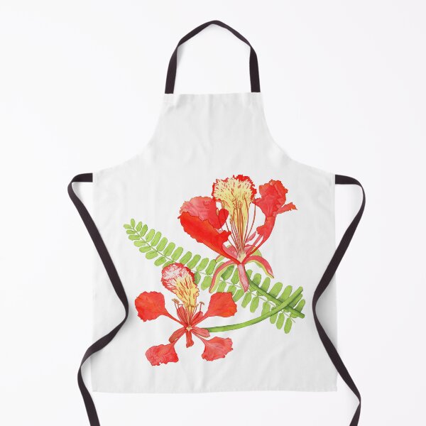Item preview, Flamboyant Flowers and Leaves designed and sold by AuntieBetty.
