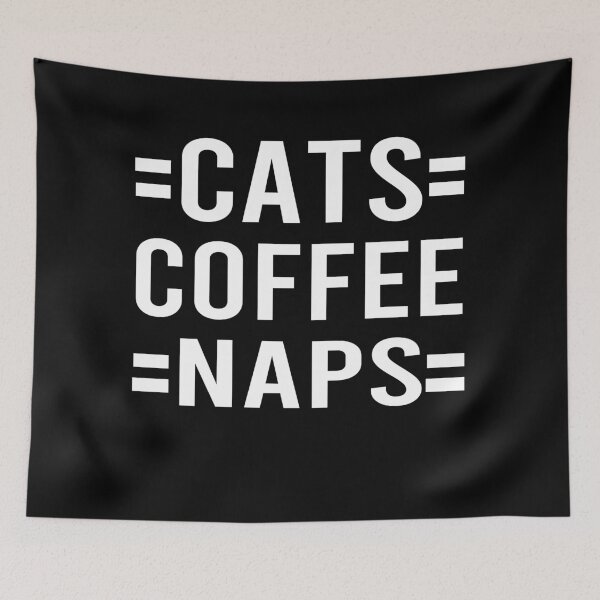Item preview, Cats coffee naps designed and sold by osamamohamad.