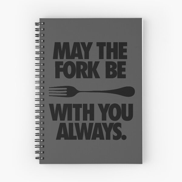 Item preview, MAY THE FORK BE WITH YOU ALWAYS. designed and sold by cpinteractive.