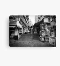 Hong Kong Streets Canvas Print