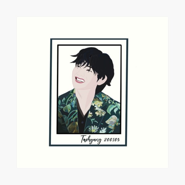 Kim Taehyung  Art Print