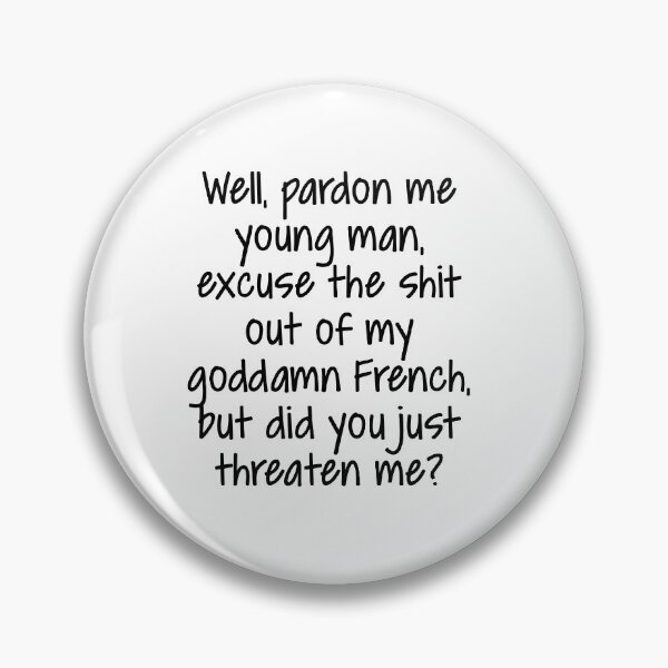 Item preview, Pardon me young man designed and sold by RafaTakami.