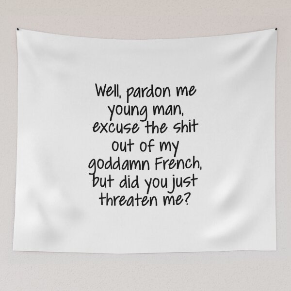 Item preview, Pardon me young man designed and sold by RafaTakami.