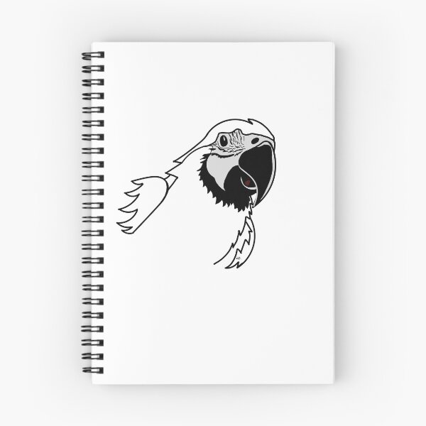 Item preview, Monochromatic Parakeet designed and sold by LizBanegasArt.