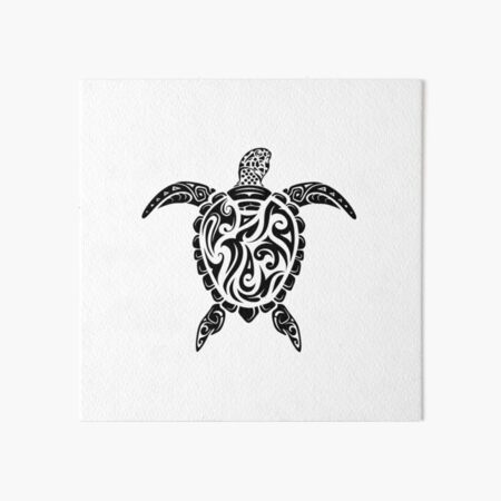 Turtle Tattoo Tribal Stylised Maori Koru Design Stock Vector - Illustration  of elements, swirl: 148021226