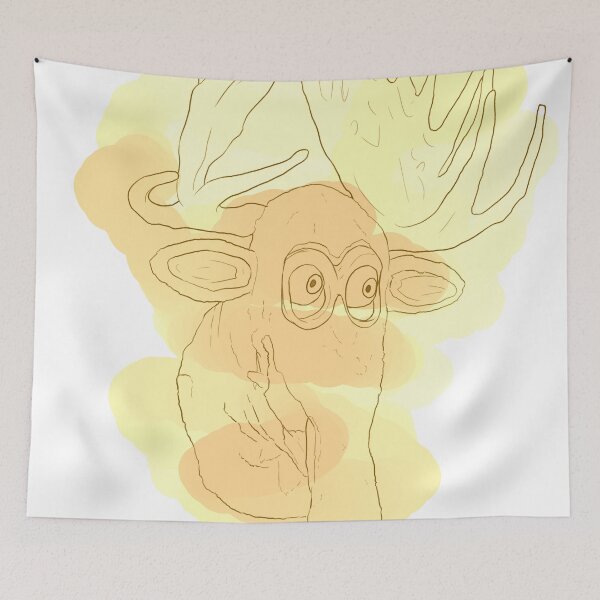 Item preview, Melty Moose designed and sold by noodlecrabarts.