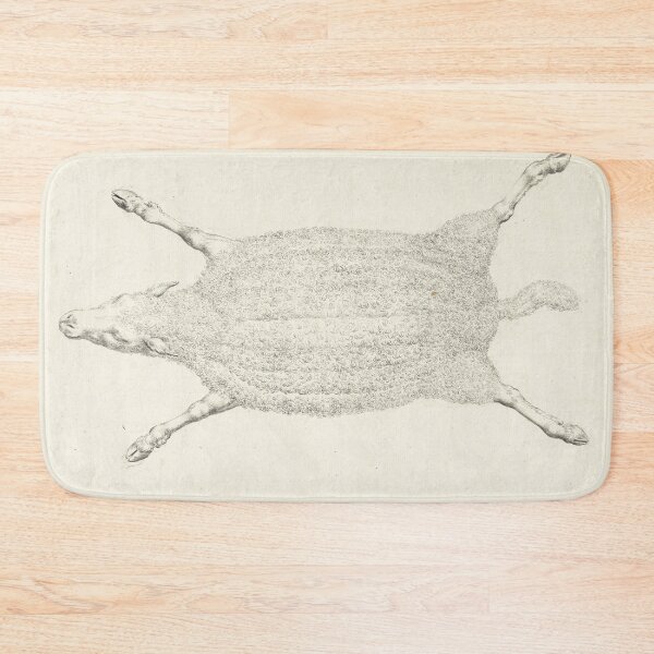 Item preview, Sheepskin Vintage Illustration designed and sold by Vintage Wall Art.