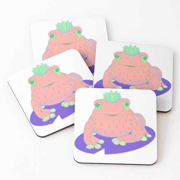 Item preview, Strawberry frog designed and sold by tdsdesignstudio.