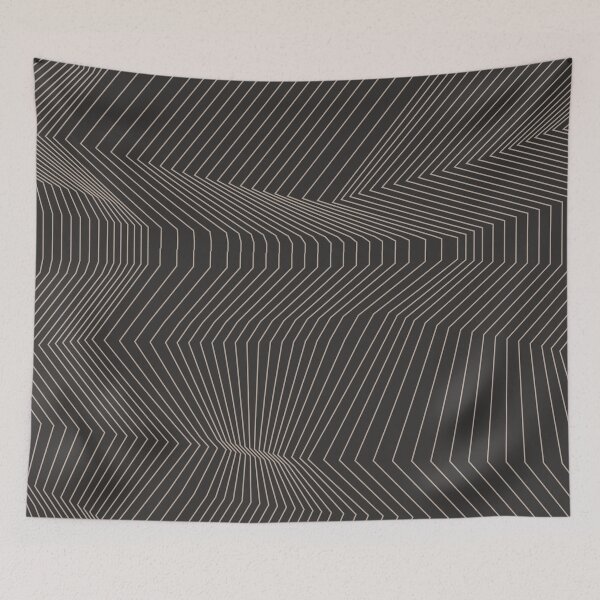 Item preview, Elegant Optical Illusion Minimal Lines designed and sold by TheaArtStudio.