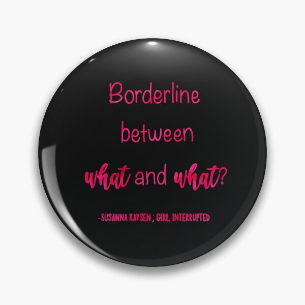 Item preview, Borderline  designed and sold by Kmhackn.