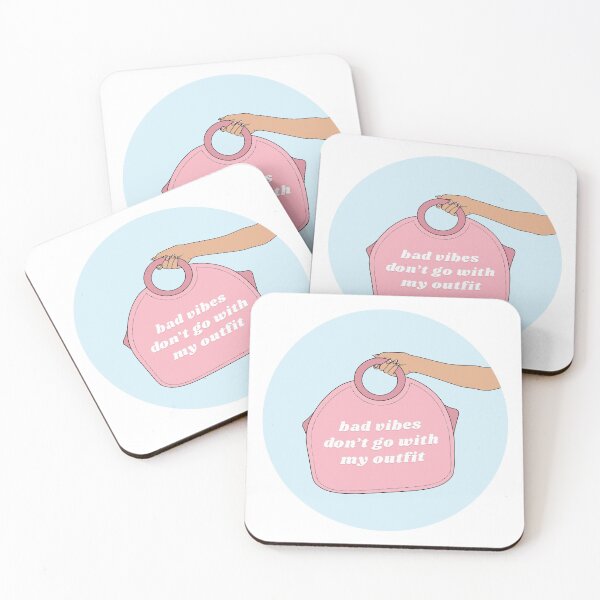 Item preview, bad vibes don't go with my outfit designed and sold by The Little Boutique.