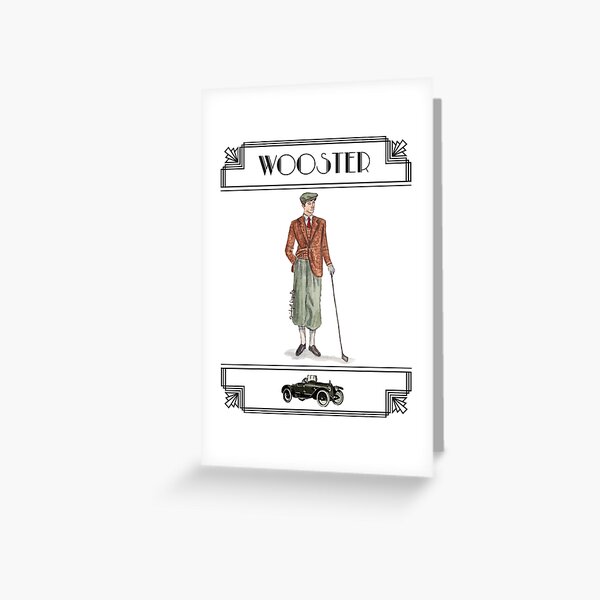 Bertie Wooster Greeting Card