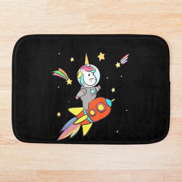 Item preview, NASA Unicorn On Rocket In Space designed and sold by AxzoGerman.