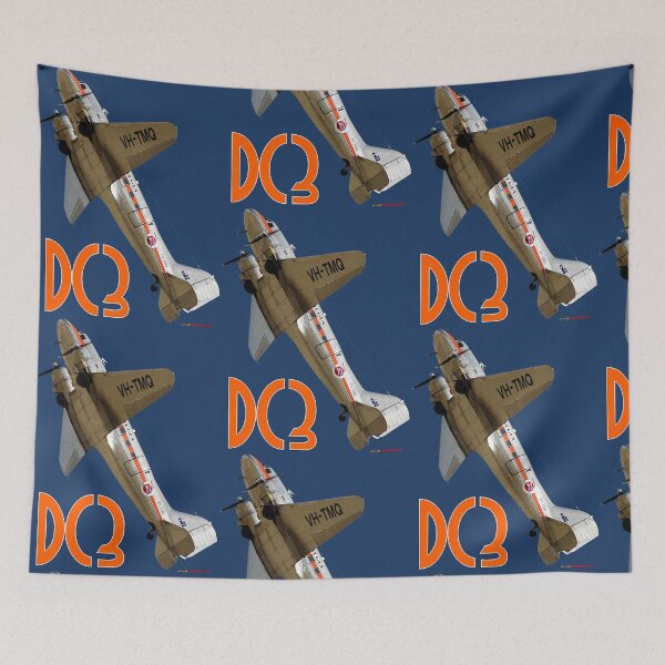 Item preview, Plane & Simple Design + Title - Dakota VH-TMQ designed and sold by muz2142.