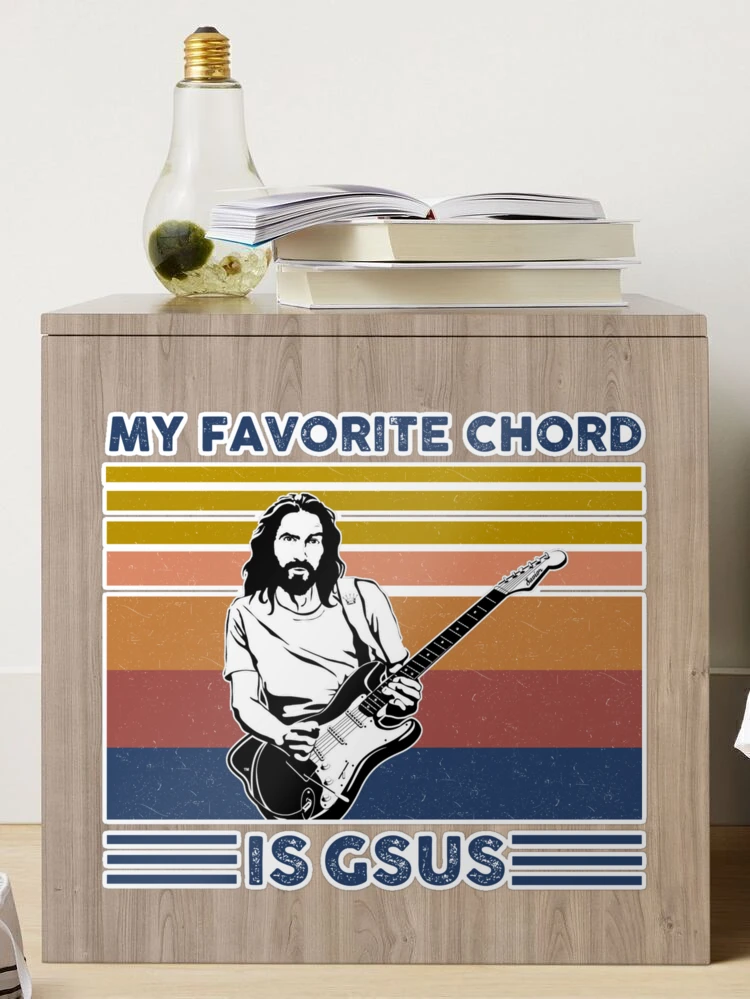 whats gods favourite guitar chord g sus meme - Audio Animals Ltd.