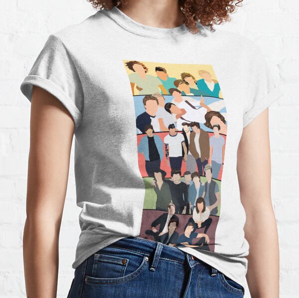 One Direction Album Covers Classic T-Shirt