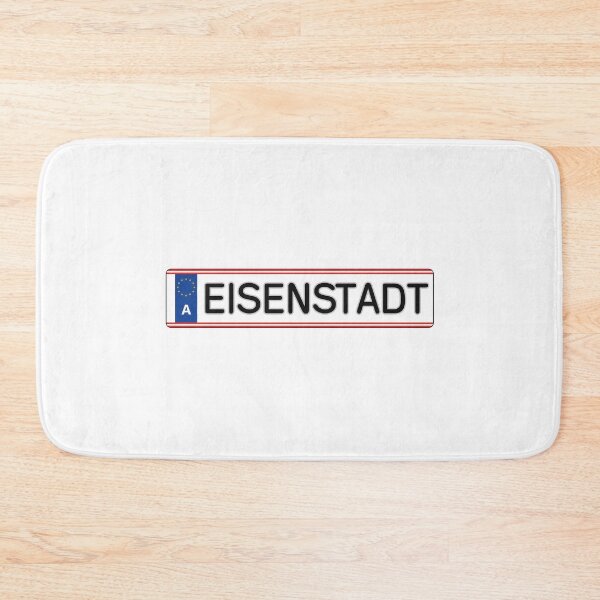 Artikelvorschau, Eisenstadt Kennzeichen entworfen und verkauft von GPCDesign.