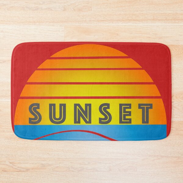 Item preview, Ocean Sunset Red bkgrd designed and sold by Orchyd.