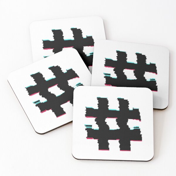 Item preview, Glicth Hashtag designed and sold by KarolinaPaz.