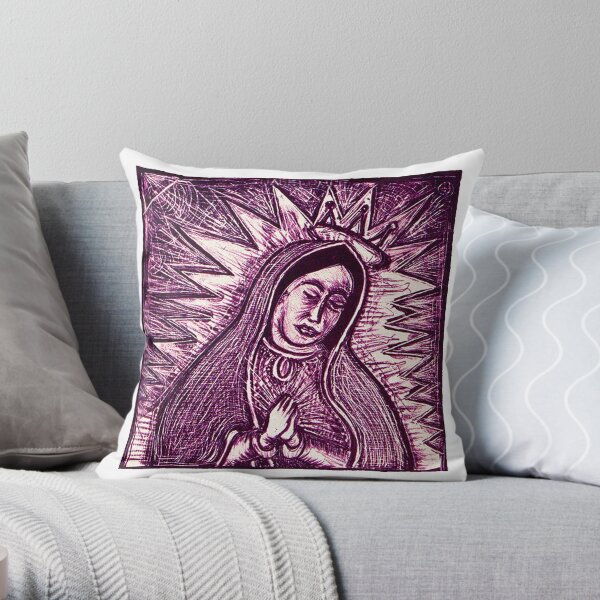 La Virgen De Guadalupe Cojín