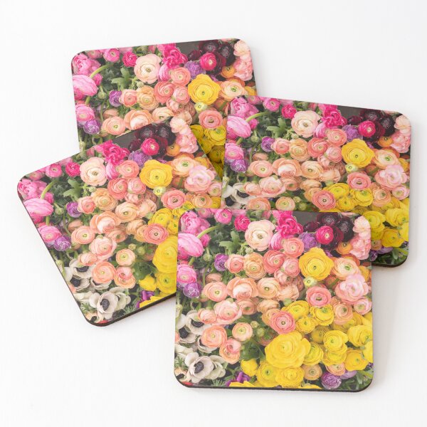 Item preview, Beautiful Pink & Yellow Roses Blooming  designed and sold by newburyboutique.