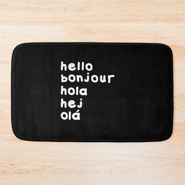 Item preview, Hello in 5 Languages T-SHIRT designed and sold by UNNETart.