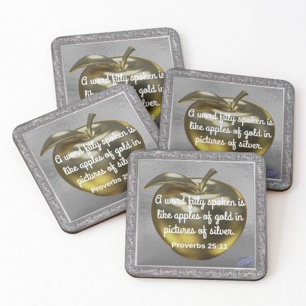 Item preview, Proverbs 25:11 designed and sold by Caregiverology.