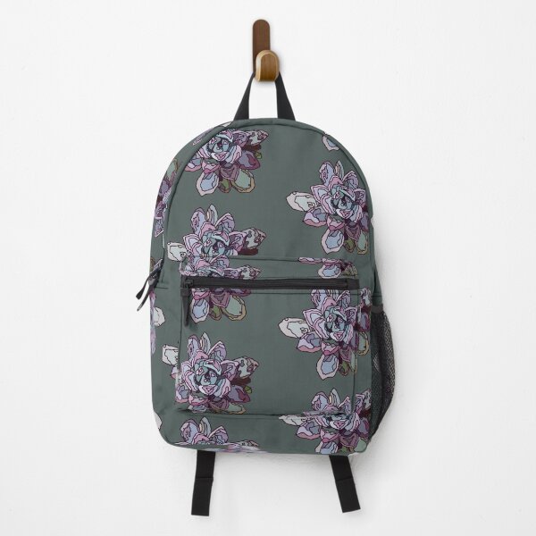 Stained Glass Succulent Rosette Backpack