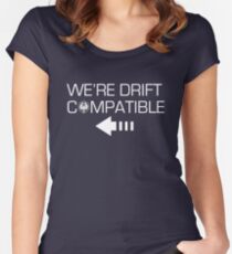 We're Drift Compatible Women's Fitted Scoop T-Shirt
