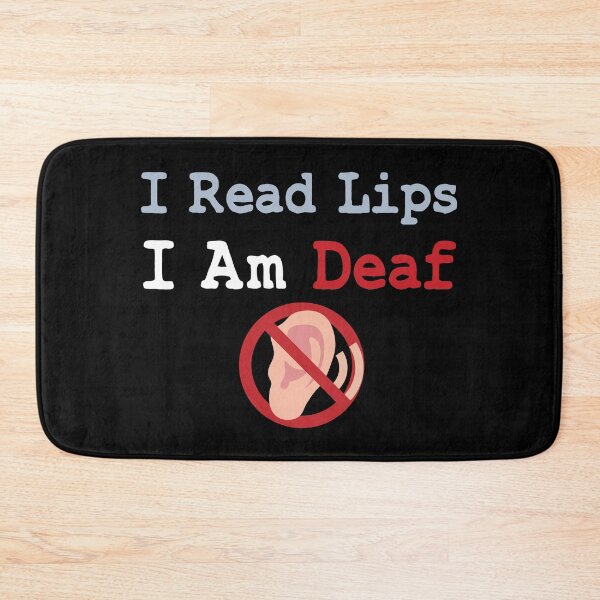Item preview, I Am Deaf, I read Lips designed and sold by MS Design.