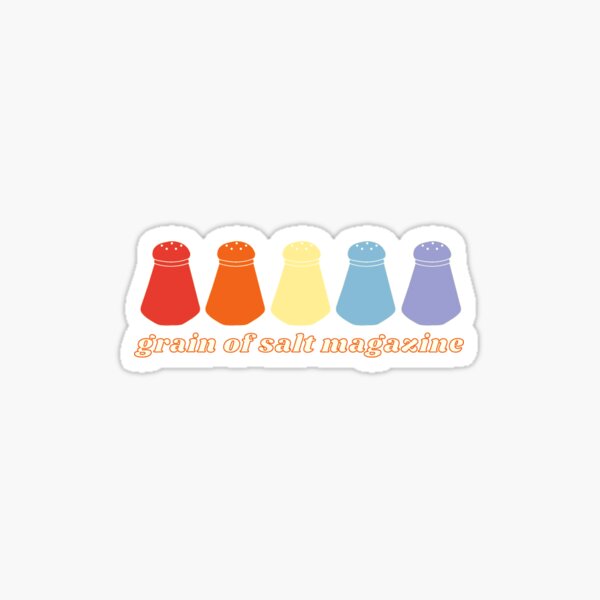 *small sticker* colorful shakers Sticker