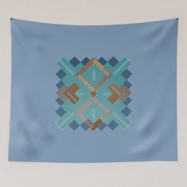 Item preview, Original pattern for modern decor 7 designed and sold by customdecor.