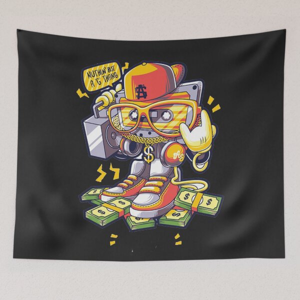 Item preview, Rapper Hiphop Money Music designed and sold by xermerch.