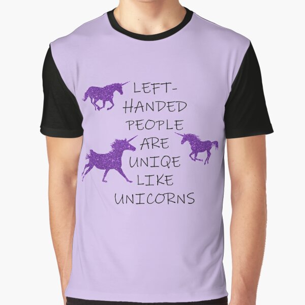 Cool Left Hander Rainbow Majestic Unicorn Lefties Lefty Left
