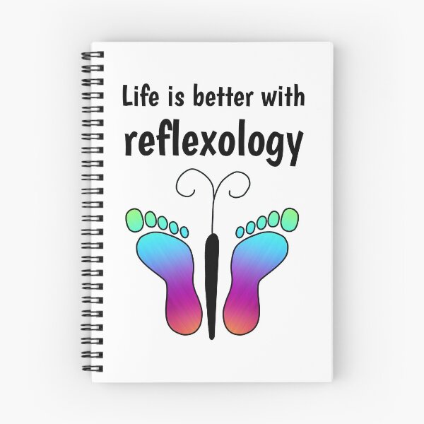 Item preview, Life is better with reflexology butterfly designed and sold by Onpointholistic.
