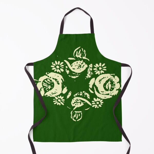 Item preview, Canal flowers on green designed and sold by designbywhacky.